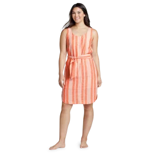 VESTIDO MUJER BEACH LIGHT LINEN MIDI