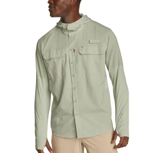 CAMISA HOMBRE/ TWIN FIN HOODIE SHIRT ML