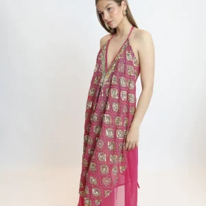 Vestido joya rosa 276