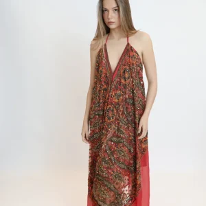 Vestido joya multicolor 186