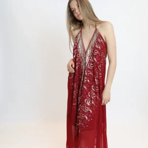Vestido joya rojo 213