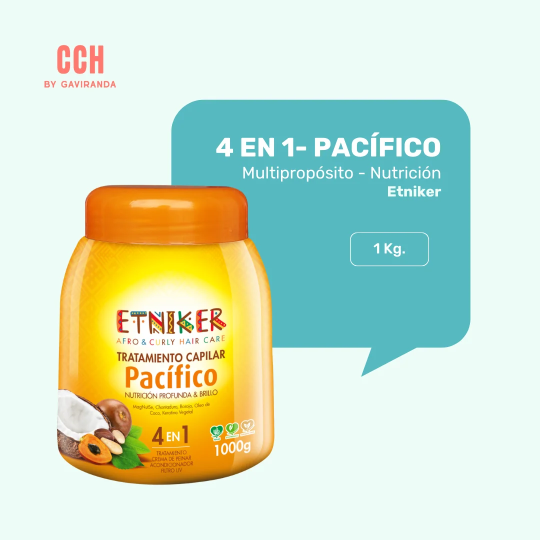 Tratamiento 4 en 1 mi tierra Pacífico Etniker 1 Kilo - Nutrición/ textura media - Imagen 2