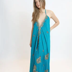 Vestido joya azul 241