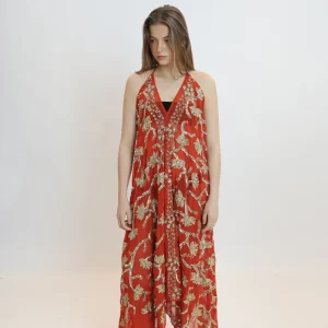 Vestido joya roja 124