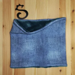 Buff cuello de invierno vaquero