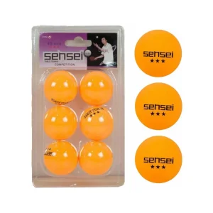 SET 6 PELOTAS TENIS DE MESA