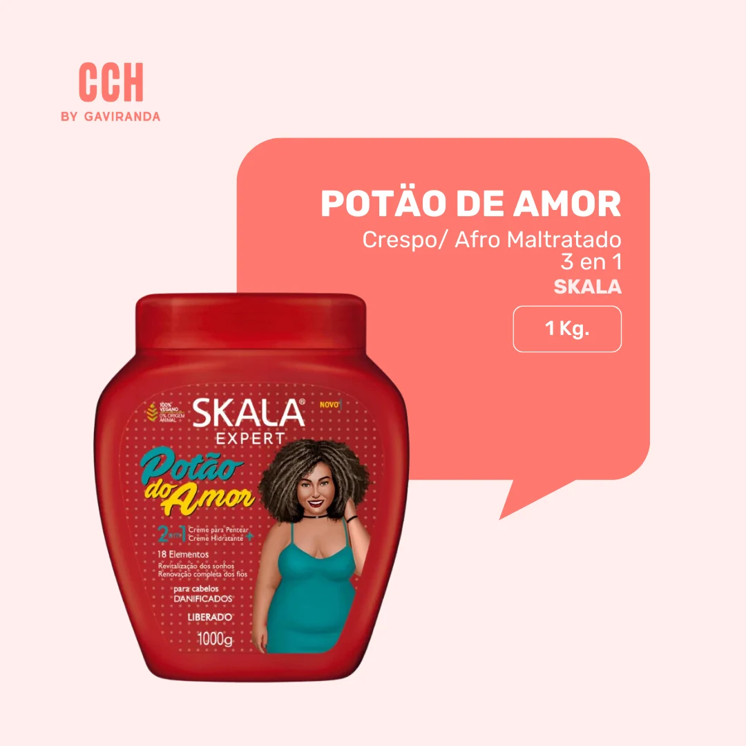 Tratamiento 3 en 1 skala potão de amor 1 Kilo -- Reparación/ textura media - Imagen 2