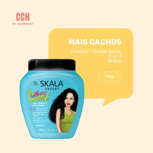 Tratamiento 3 en 1 skala mais cachos 1 Kilo - Hidronutrición/ textura media ligera