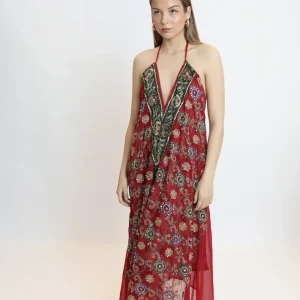 Vestido joya rojo 269