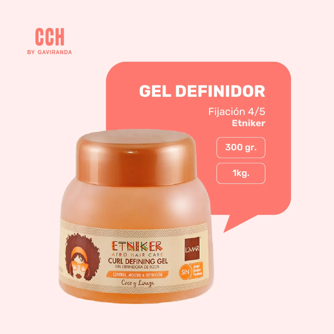 Gel moldeador ETNIKER (elige tamaño) - Fijación media/alta - Imagen 3
