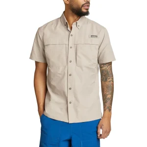 CAMISA HOMBRE RIPSTOP GUIDE MANGA CORTA / EDDIE BAUER