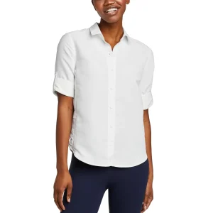 CAMISA MUJER TRAIL RIPSTOP MANGA LARGA / EDDIE BAUER