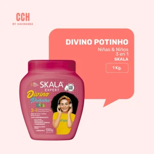 Tratamiento 3 en 1 skala divino potinho kids (niños) 1 Kilo - Hidratación / textura ligera