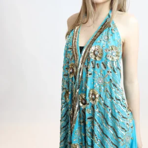 Vestido joya azul 127
