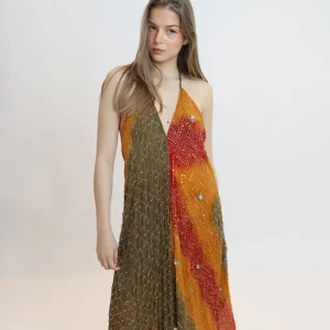 Vestido joya multicolor 160