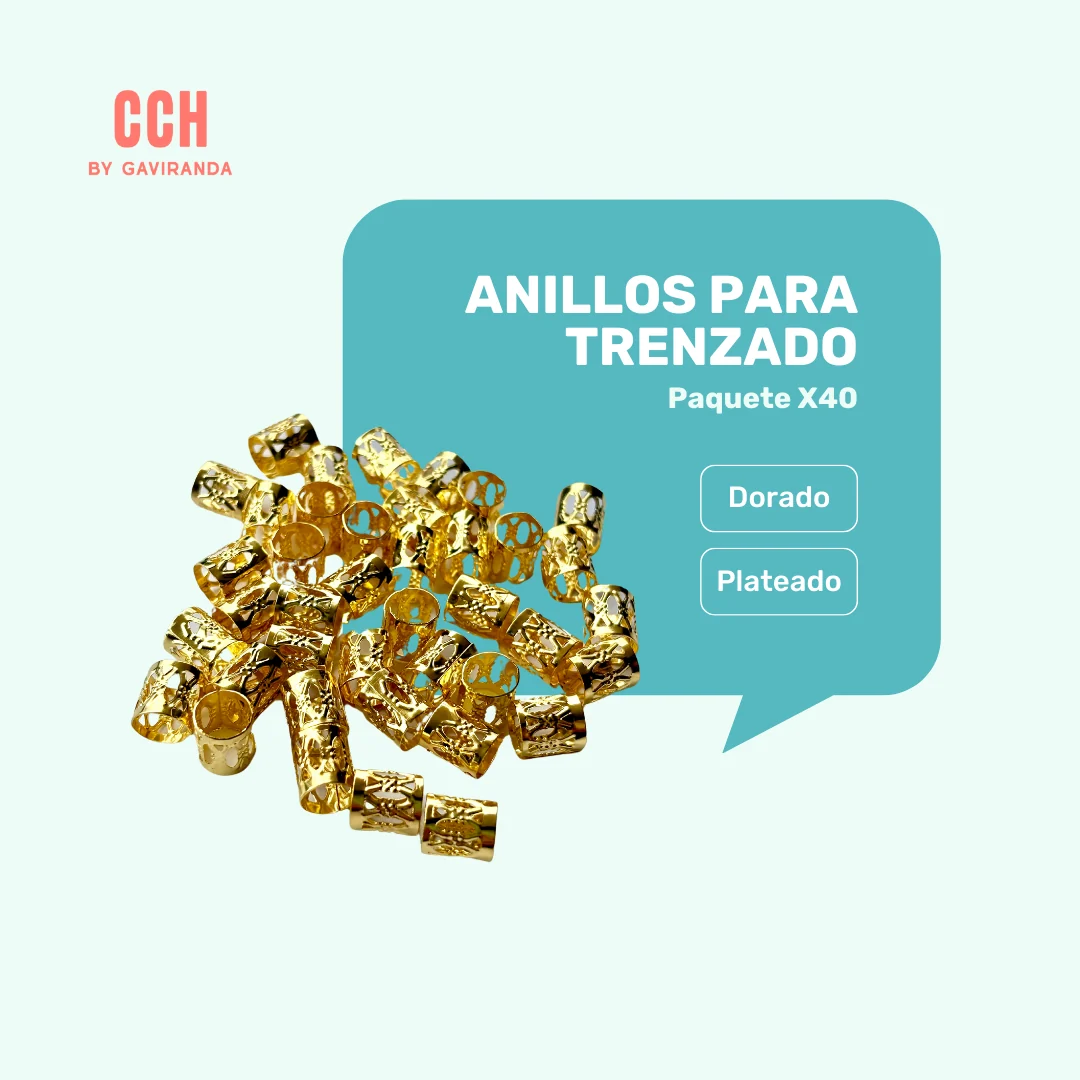 Anillos Trenzado x40 - Peinados - Imagen 2