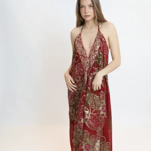 Vestido joya rojo 196