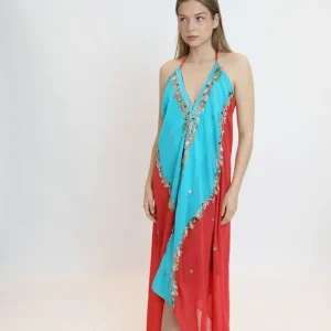 Vestido joya multicolor 180