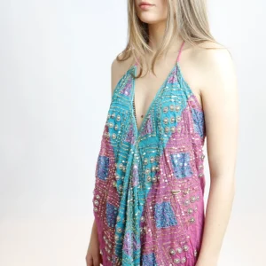 Vestido joya multicolor 030