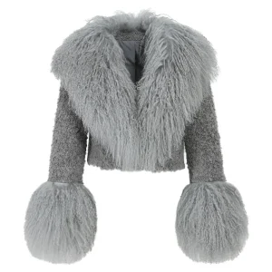 Abrigo TIMELESS lana (gris)