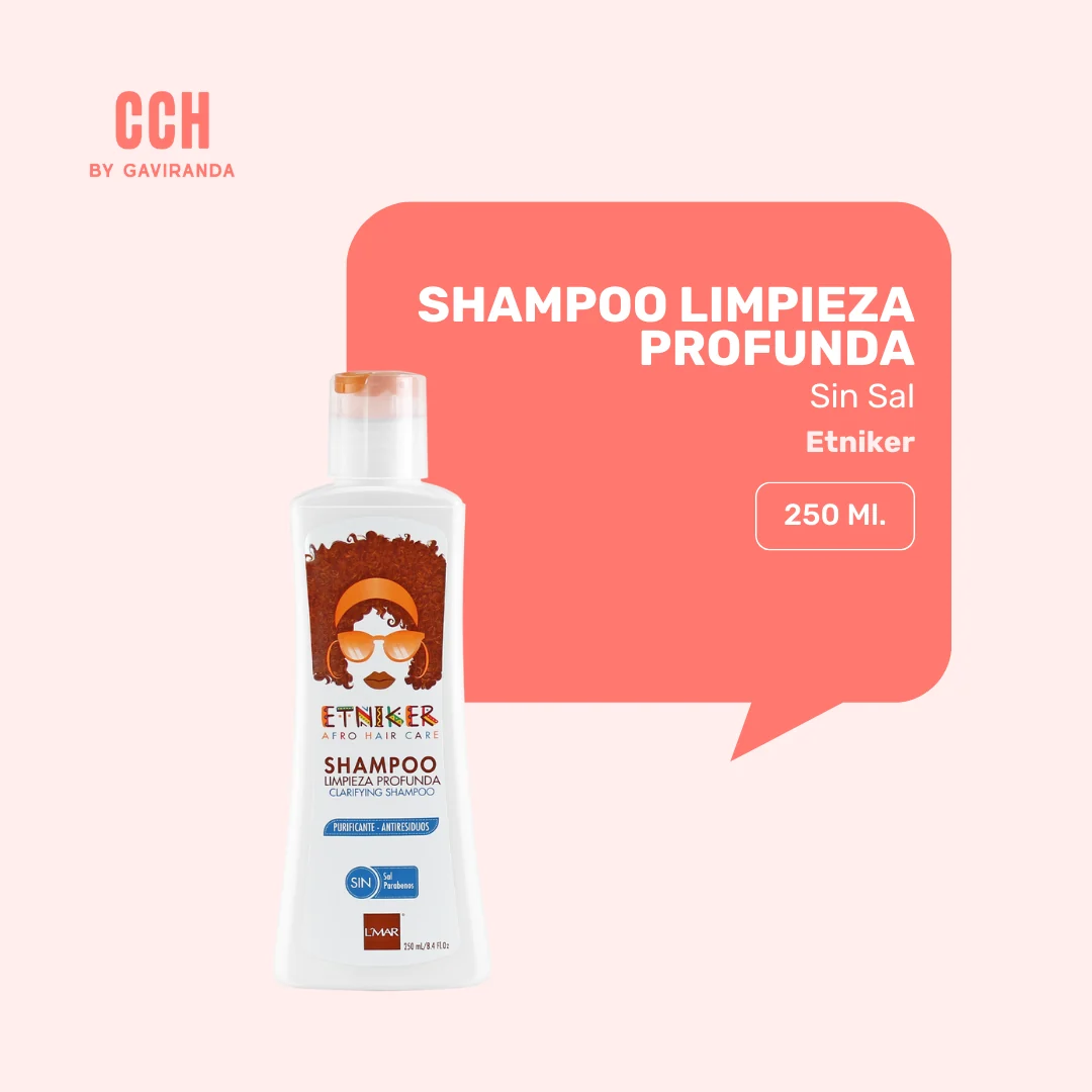 Shampoo Limpieza Profunda Etniker 250ml – Clarificante /detox - Imagen 2