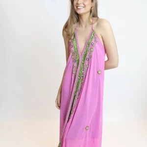 Vestido joya rosa 267