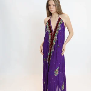 Vestido joya morado 178