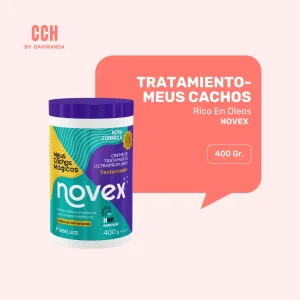 Tratamiento novex meus cachos 400 g - Nutrición