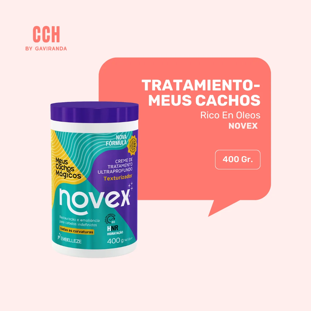 Tratamiento novex meus cachos 400 g - Nutrición - Imagen 2