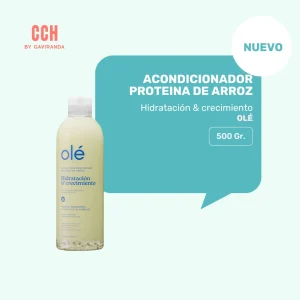 Acondicionador Capilar Olé Hidratante Proteína de Arroz 500 ml - Porosidad media o alta