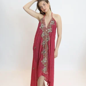 Vestido joya rosa 292
