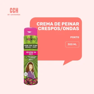Crema para peinar ondulada / crespa Ponto 290 ml - Textura ligera