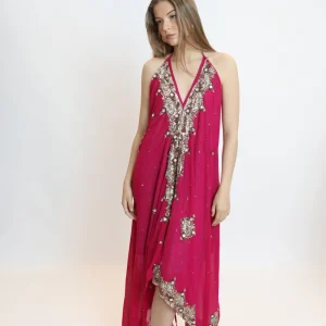 Vestido joya rosa 289