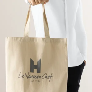 Canvas Shopper Bag Grey