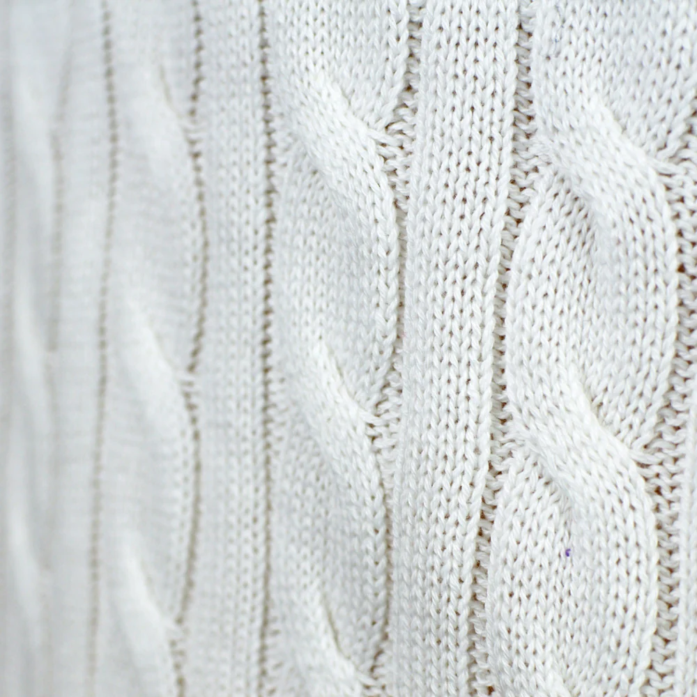 Jersey de Navidad para Hombre Elegante Blanco Alaska Algodón - Imagen 5