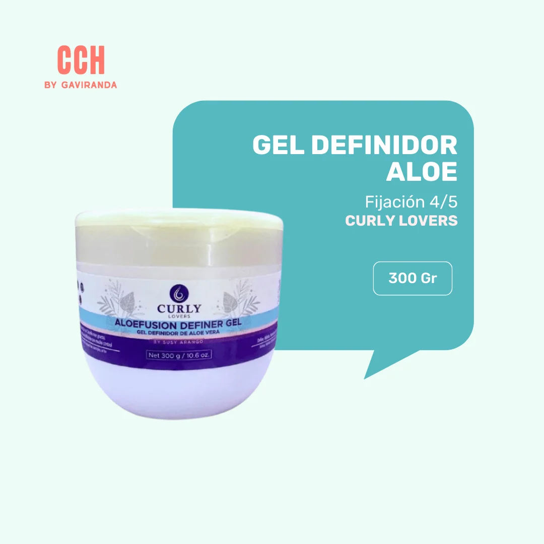 Gel definidor denso de aloe vera Curly Lovers 300 gr- Fijación alta - Imagen 2