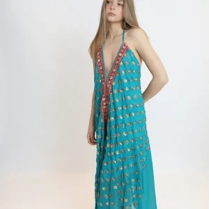 Vestido joya azul 221
