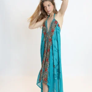 Vestido joya azul 238