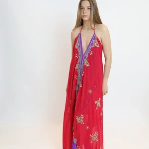 Vestido joya rojo 204