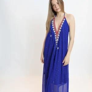 Vestido joya azul 240
