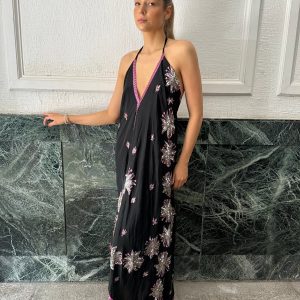 Vestido joya negro 305