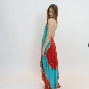 Vestido joya multicolor 031