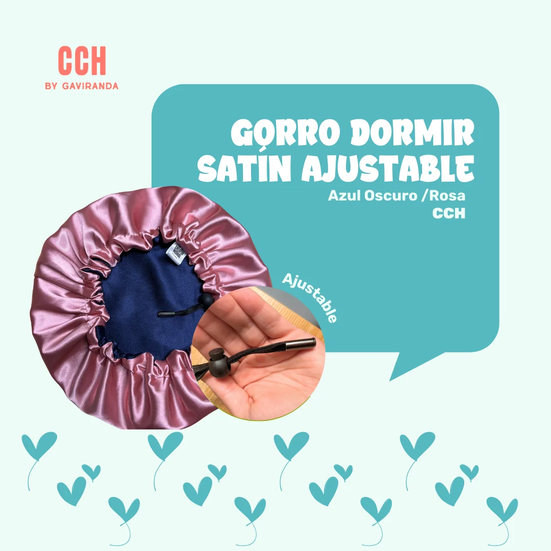 Gorro de Satín - Cuidado al dormir - Imagen 3
