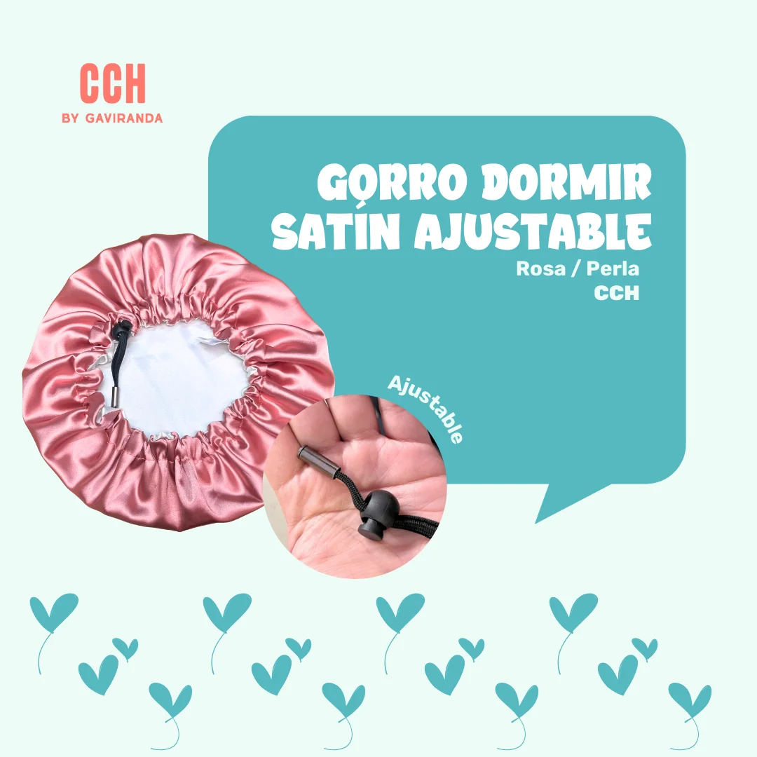 Gorro de Satín - Cuidado al dormir - Imagen 2