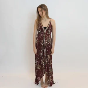 Vestido joya rojo 128