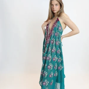 Vestido joya azul 248