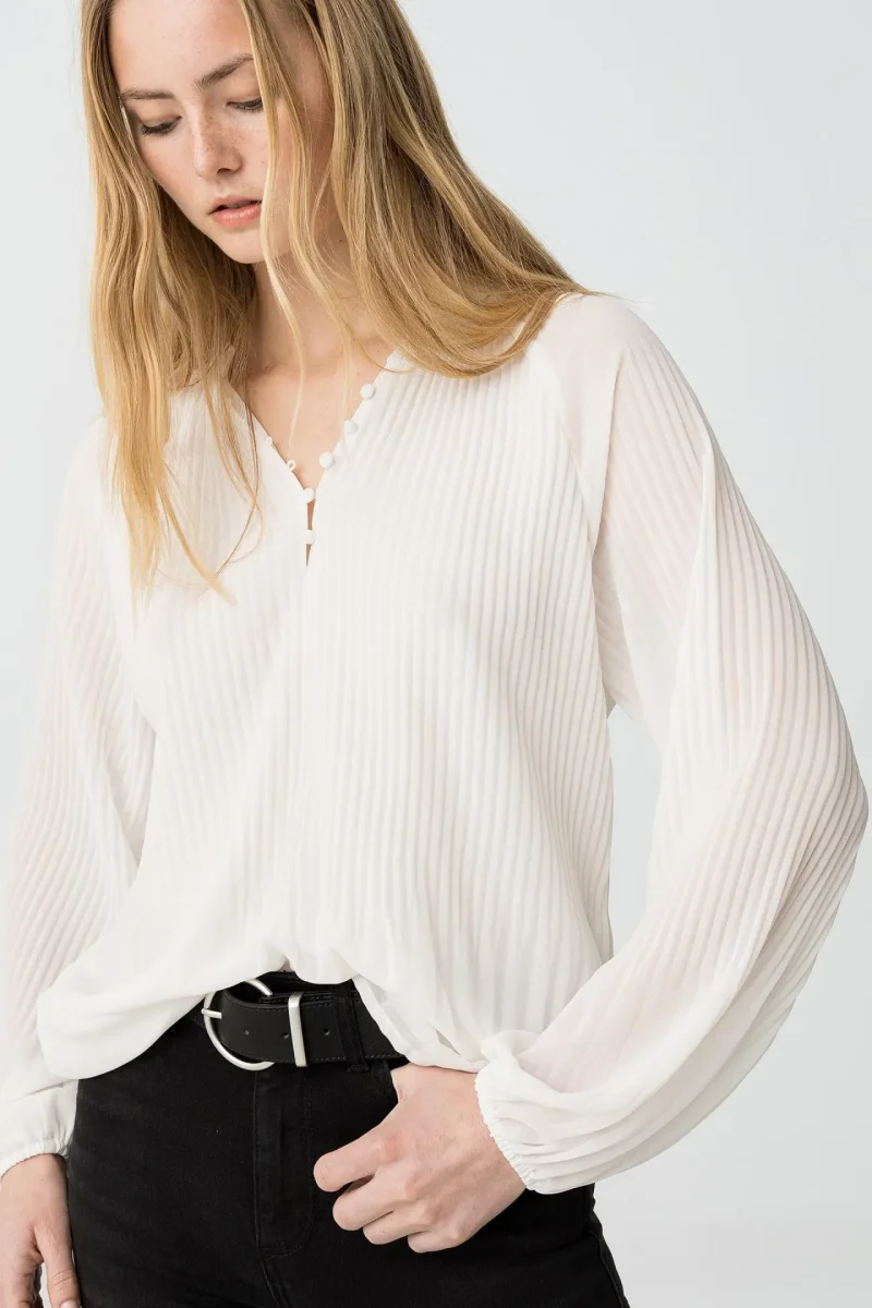 Blusa Plisada - Imagen 3