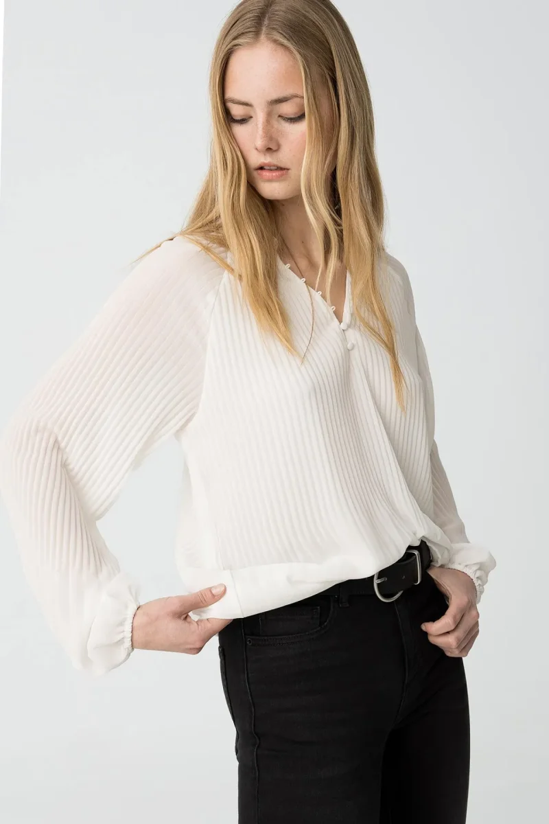 Blusa Plisada - Imagen 2