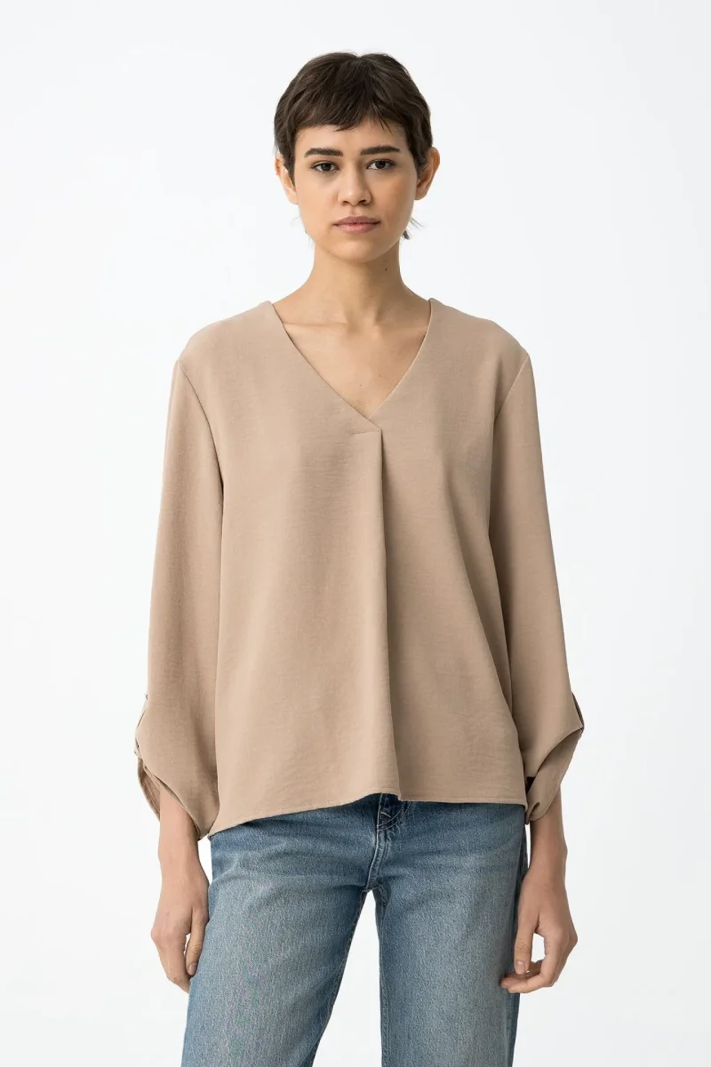 Blusa Satinada