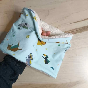 Cuello polar de algodón de animales | ideal pieles atópicas| La Sombra Del Gato